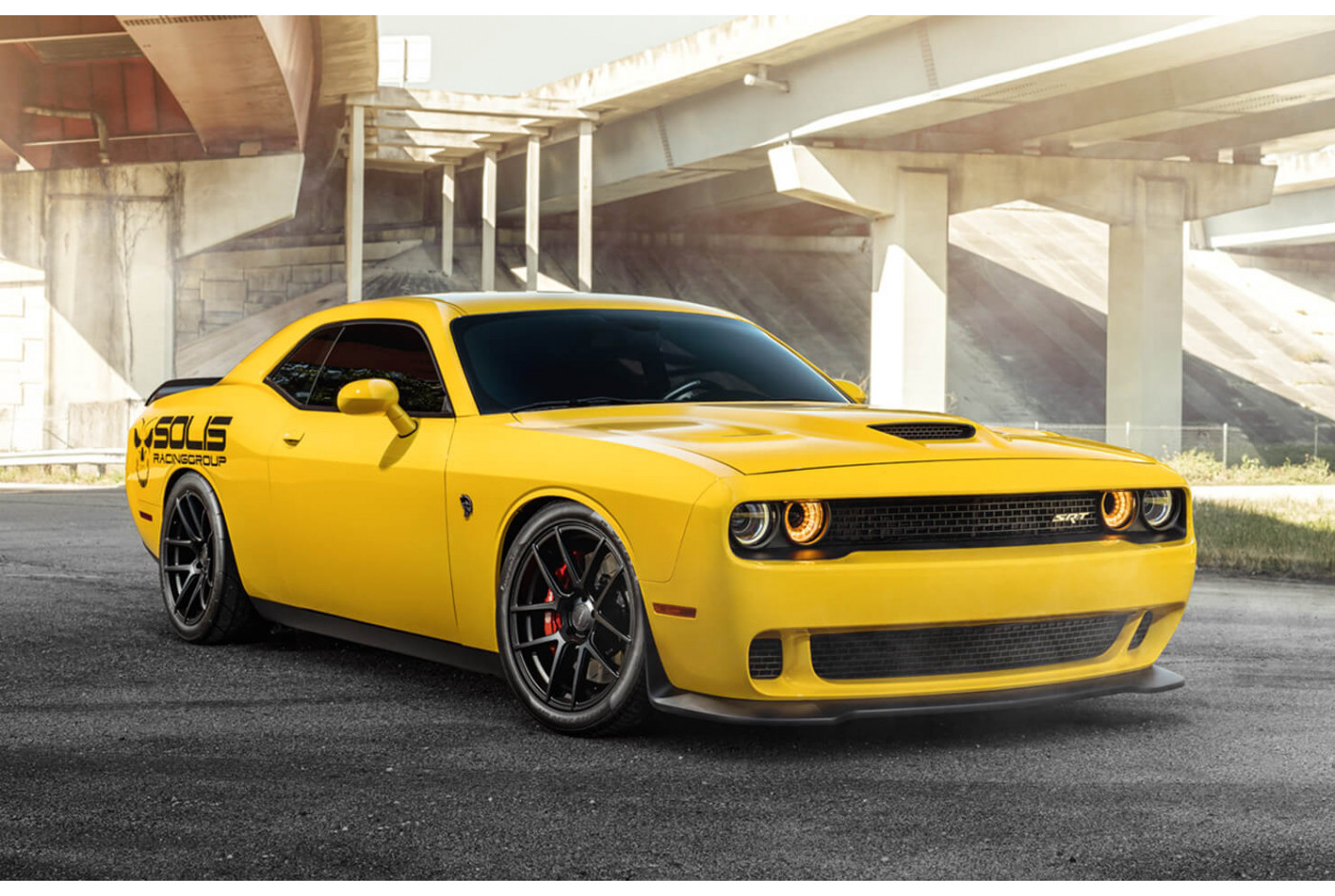 Модульная картина Dodge Challenger | купить картину в во Владикавказе Модульная картина Dodge Challenger